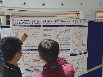 Tongyao presenting at SSNLP 2026