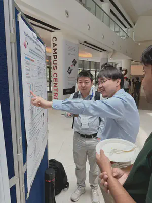 Yisong presenting at SSNLP 2026