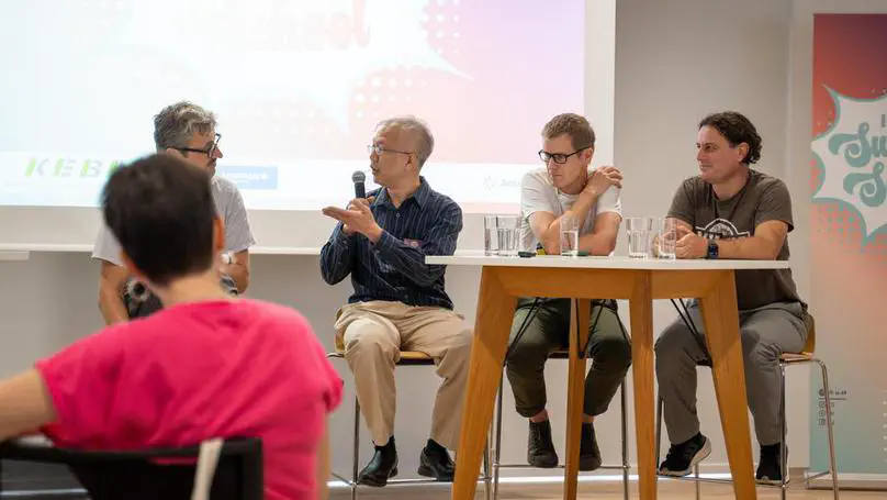 Min participates in the AI in Educational panel at the IT:U Austria NLP Summer School
