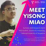 Yisong featured as a Vector Institute Intern