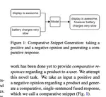 Comparative Snippet Generation