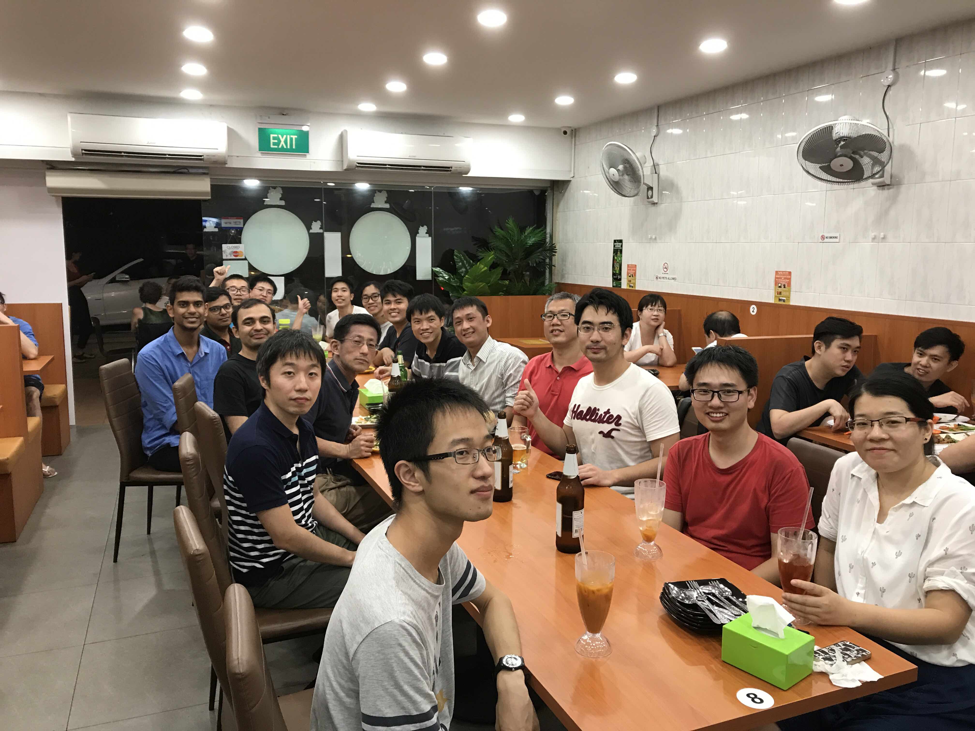 <b>Joint party for Kaz and CS 6101 Deep Learning for Vision</b>